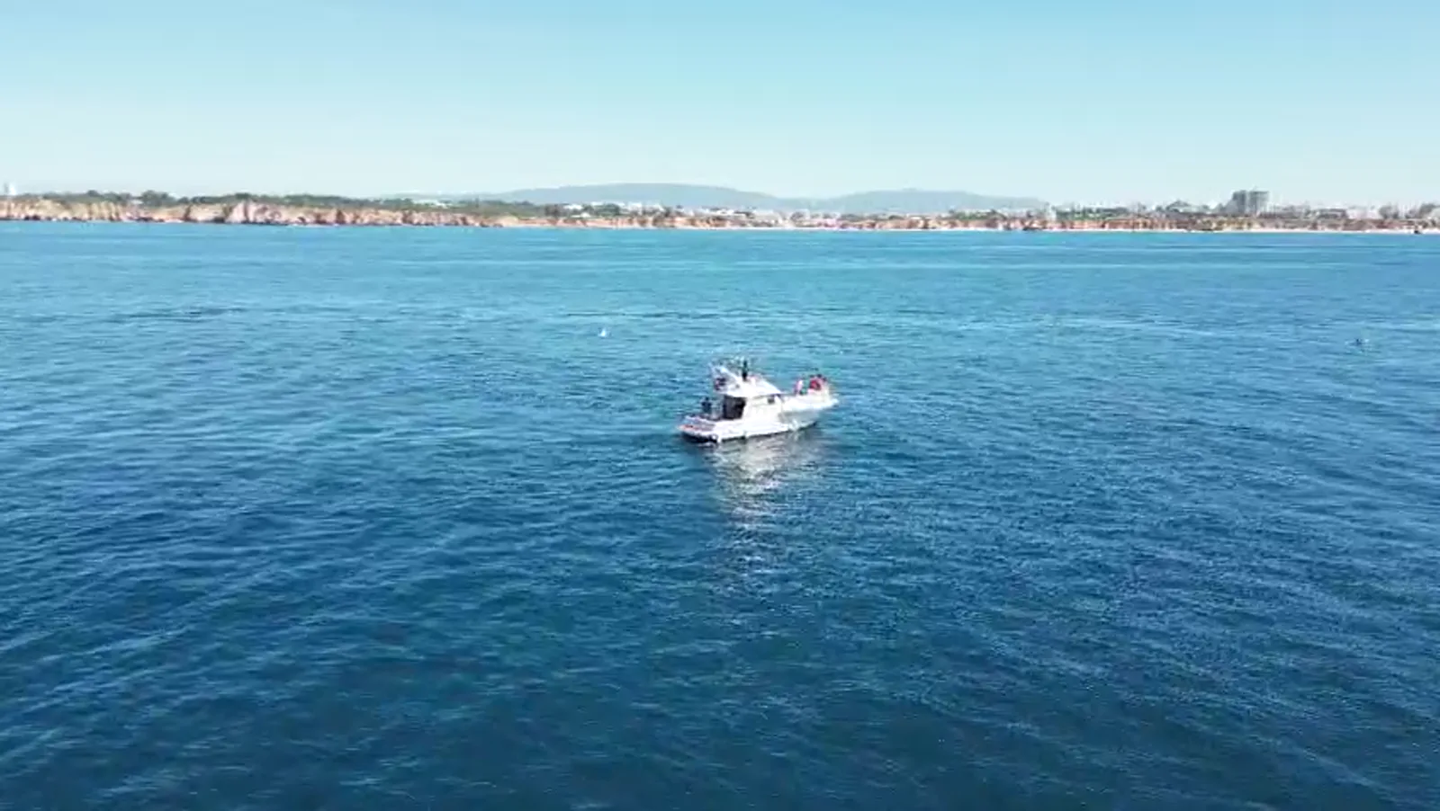 Experiência privada no mar